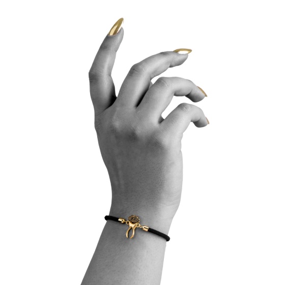 دستبند طلا طرح دندان