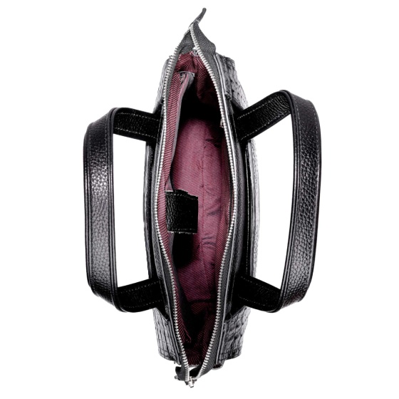 کیف اداری طرح مینی سپهر چرم فلوتر مشکی