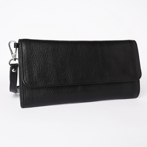 کیف پاسپورتی طرح حامی چرم فلوتر مشکی