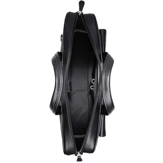 کیف اداری طرح بهمن چرم فلوتر مشکی