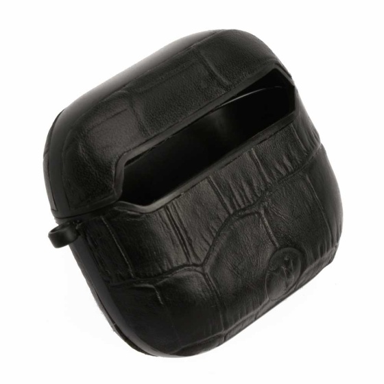 قاب ایرپاد 4 چرم مشکی کروکودیل