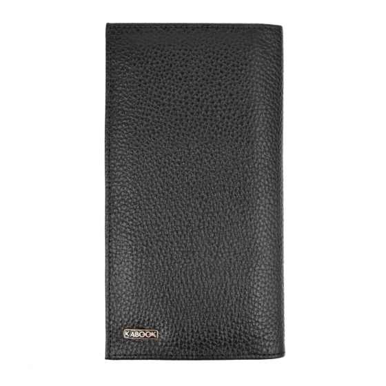 کیف پول کتی چرم فلوتر مشکی