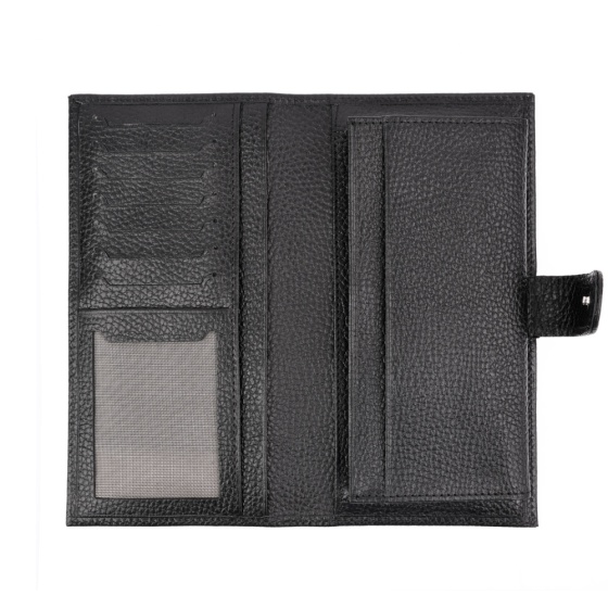 کیف موبایل چرم مشکی فلوتر