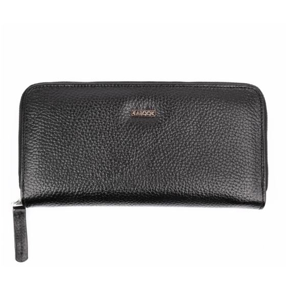 کیف پول زنانه چرم فلوتر مشکی