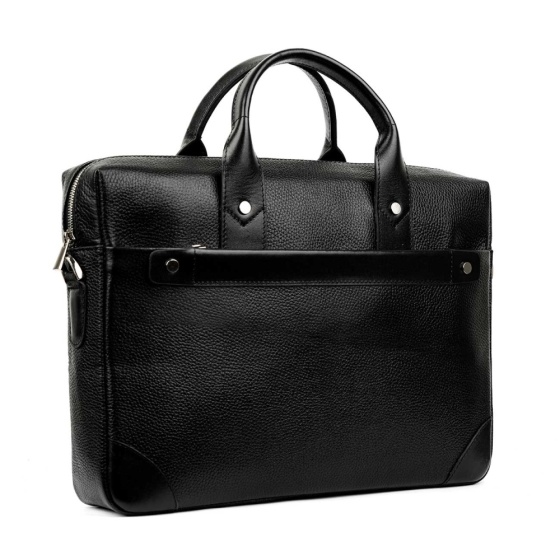 کیف اداری طرح گاندو چرم فلوتر مشکی