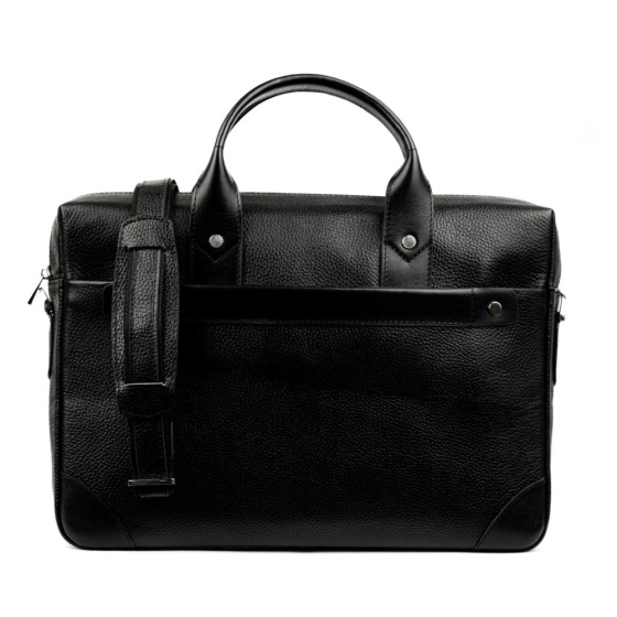 کیف اداری طرح گاندو چرم فلوتر مشکی