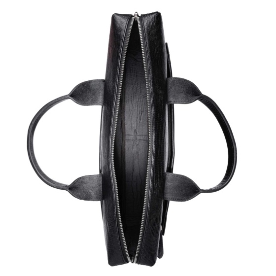 کیف اداری طرح گاندو چرم فلوتر مشکی