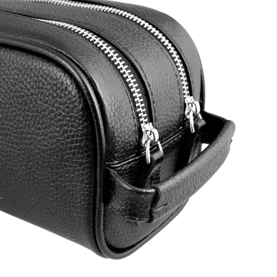 کیف دستی مردانه طرح دیزل کوچک چرم فلوتر مشکی