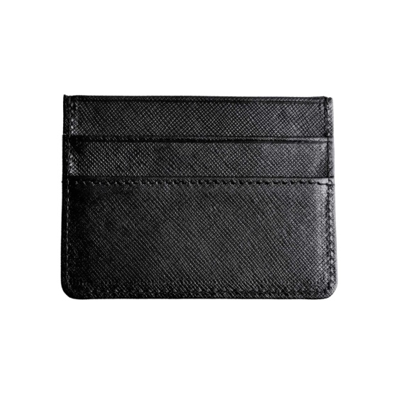 کیف کارت چرم مشکی مونت بلانک