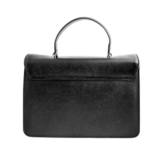 کیف مجلسی زنانه آناهل چرم لیزارد مشکی