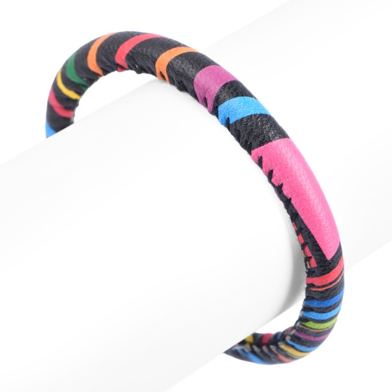 دستبند زنانه لول طرح دار شماره 1