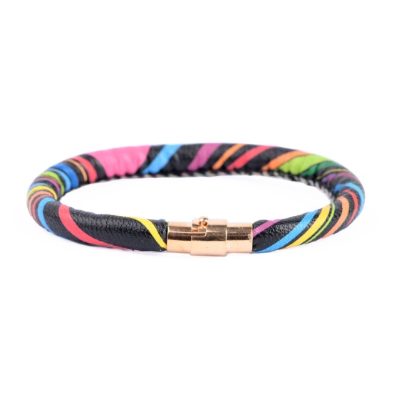 دستبند زنانه لول طرح دار شماره 1