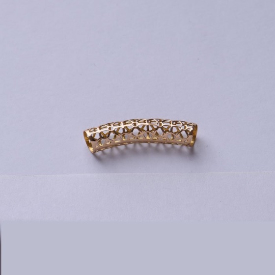 دستبند مردانه طلا چرم طرح فیوژن 2