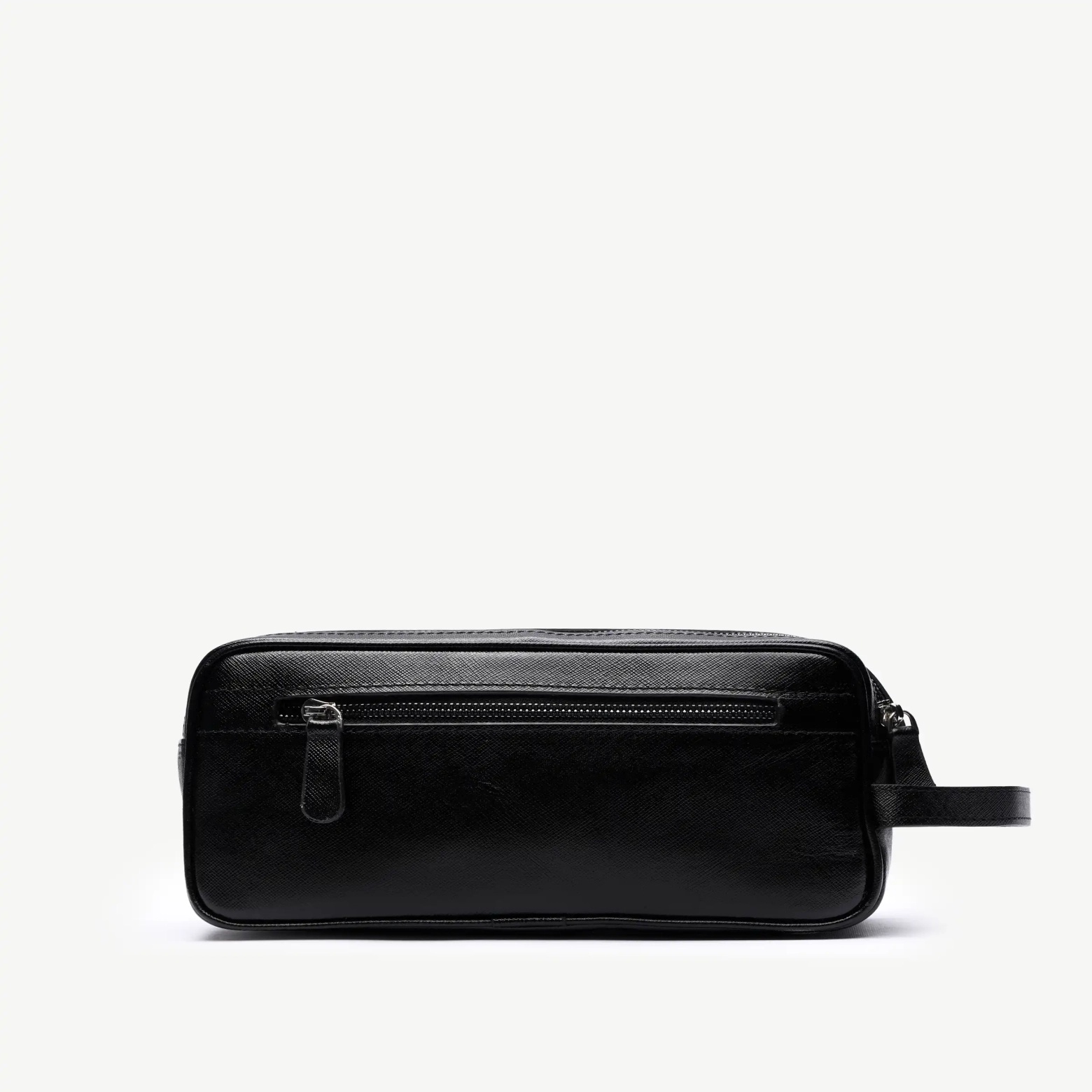 کیف دستی مردانه چرم طبیعی یاسان مشکی مونت بلانک